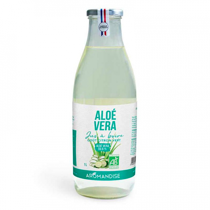Jus à boire aloe vera et citron vert - 1L