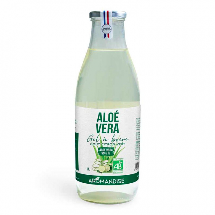 Gel à boire Aloé vera et citron vert - 1L
