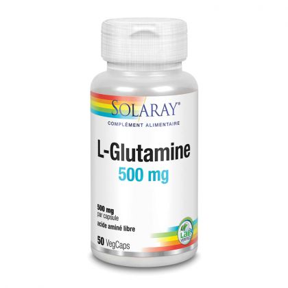 L-glutamine 500mg - 50 capsules