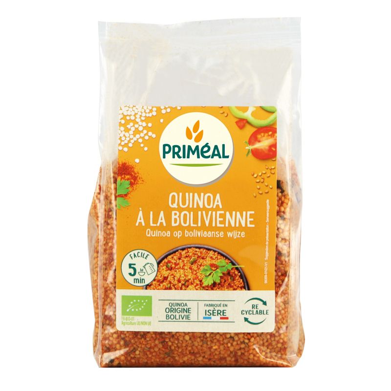 Quinoa bio à la bolivienne - 250g, Priméal