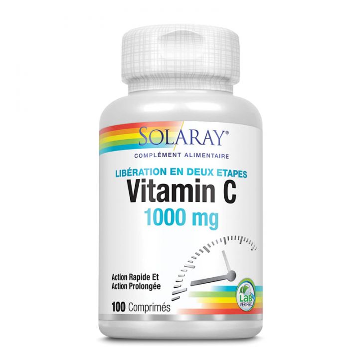 Vitamines C 1000mg - 100 comprimés