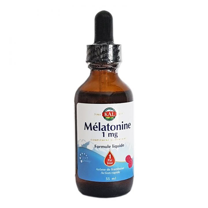 Mélatonine liquide 1mg - 55mL