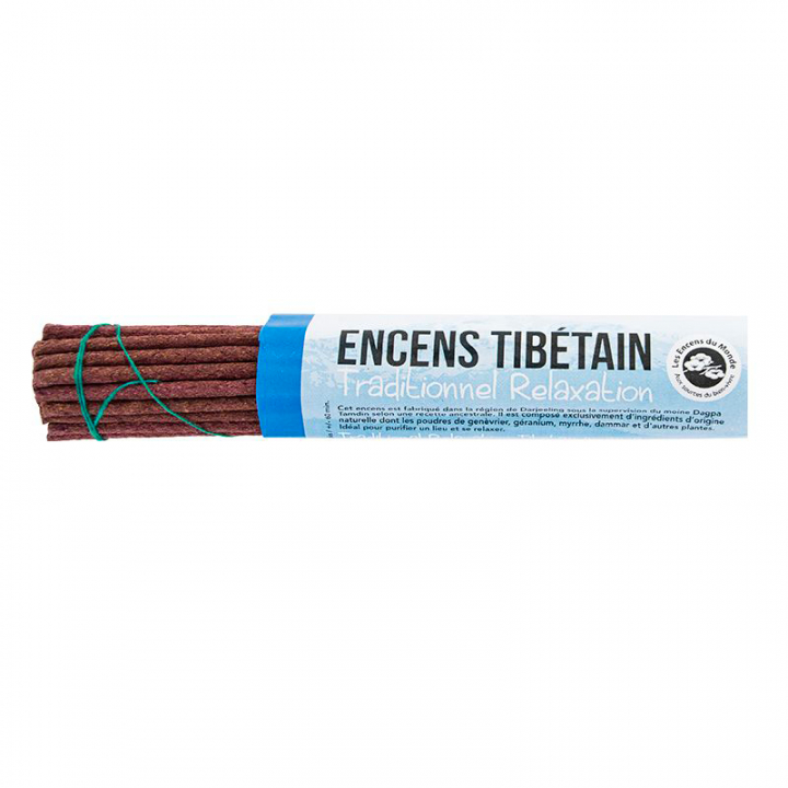 Encens traditionnel tibétain - Relaxation - 28 bâtonnets
