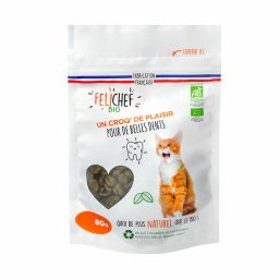 Friandises pour chat - Hygiène bucco-dentaire - 80g