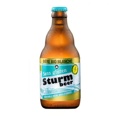 Sturmbeer - Bière blanche bio et sans gluten - 33cL