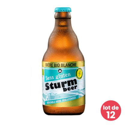 Sturmbeer - Bière blanche bio et sans gluten - 12 x 33cL