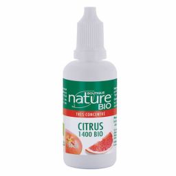 Extrait de pépins de pamplemousse Bio Citrus 50ml ou 100ml ou 250ml BOUTIQUE NATURE