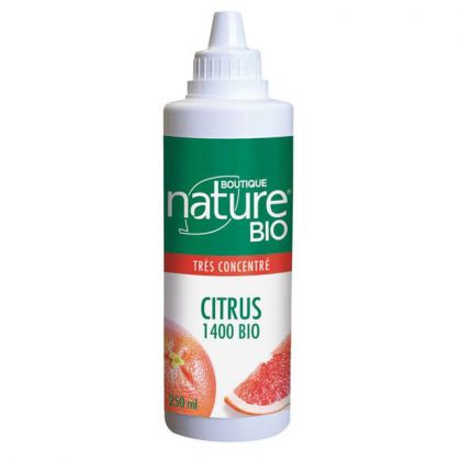 Citrus 1400 bio - Extrait de pépins de pamplemousse - 250ml