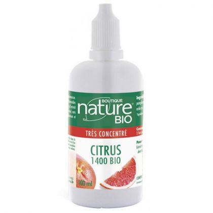 Citrus 1400 bio - Extrait de pépins de pamplemousse - 100ml
