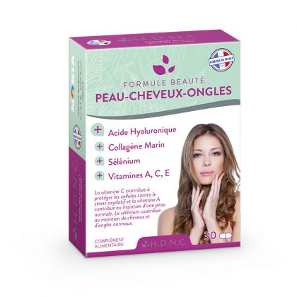 Formule Beauté Peau Cheveux Ongles 30 Comprimés H.D.N.C.