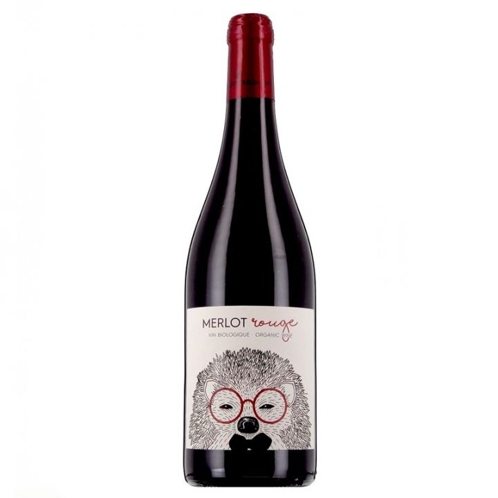 Hérisson Malin - Merlot rouge bio - 75cl