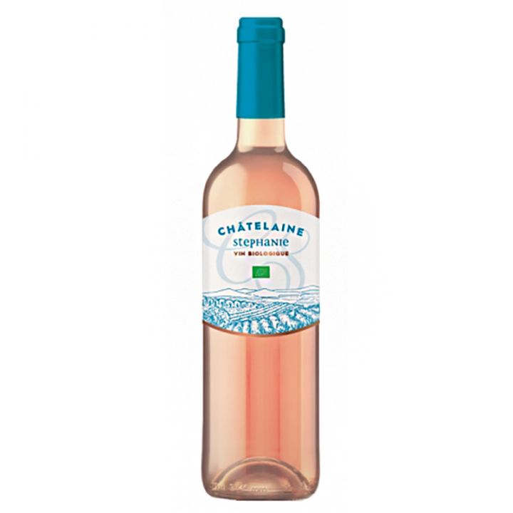 Châtelaine Stéphanie - Vin rosé bio d’Espagne - 75cL
