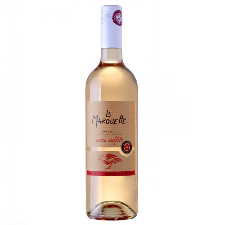 La Marouette Rosé - Bio et sans sulfites - 75cL