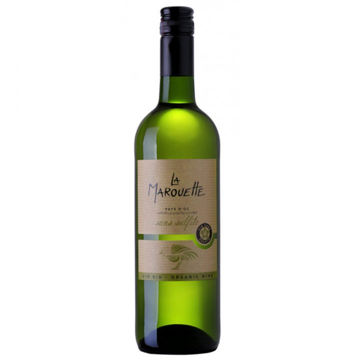 La Marouette Blanc - Chardonnay blanc bio et sans sulfites - 75cL