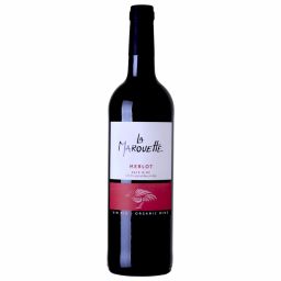 La Marouette Rouge - Merlot rouge bio et IGP - 75cL