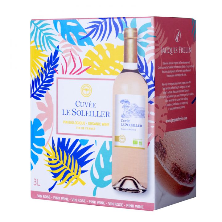 Le Soleiller - Vin de France rosé bio - 3L