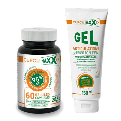 Cure Curcumaxx C+ - Gélules & gel cutané
