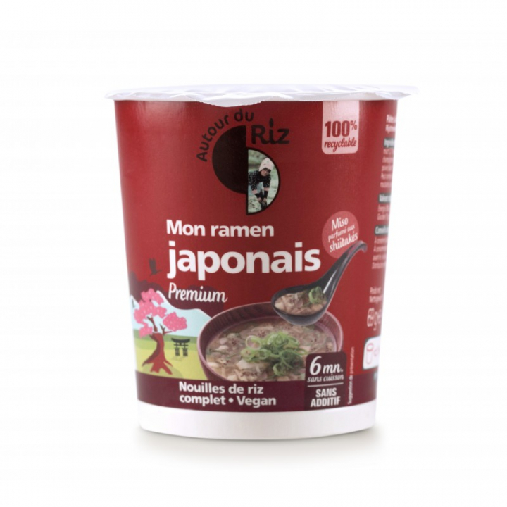 Mon ramen japonais cup veggie - 69g