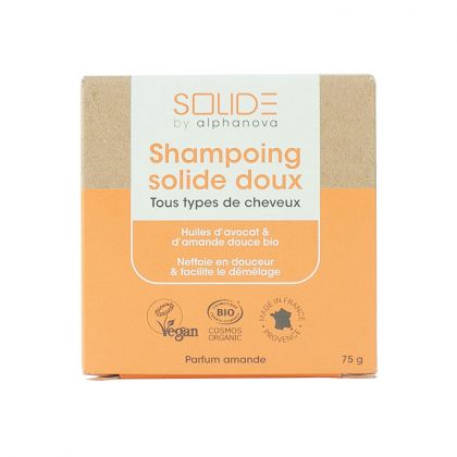 Shampoing solide doux - 75g
