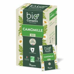 Infusion bio - Camomille de France - Boite de 20 sachets