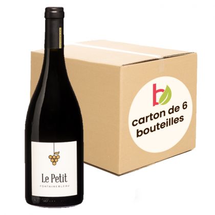 Le Petit Fontainebleau - Rouge - Carton de 6 bouteilles
