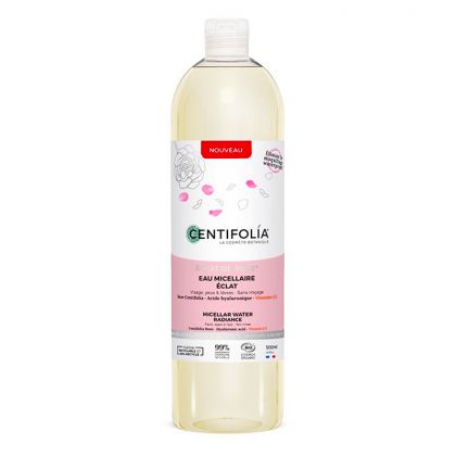 Eau micellaire - Éclat de rose - 500mL