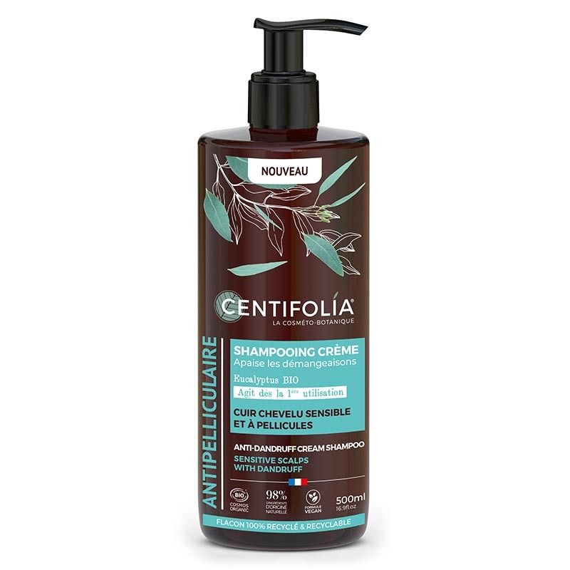 Shampoing crème antipelliculaire - Cheveux sensibles - 500mL