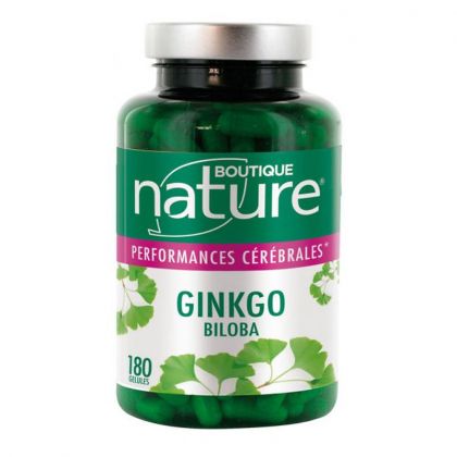 Ginkgo Biloba - Performances cérébrales - 180 gélules