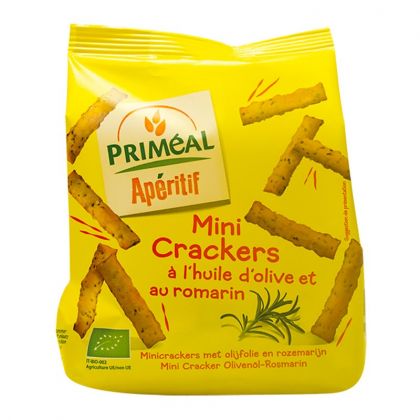 Mini crackers huile olive romarin - 100g