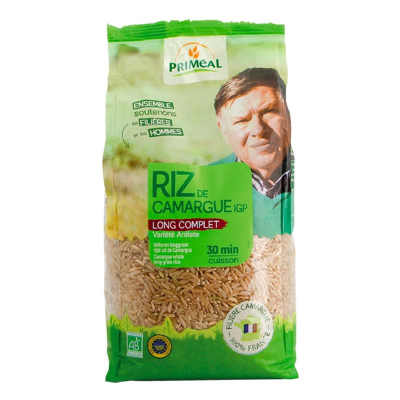 Riz long complet BIO de Camargue IGP, Pâtes, riz & céréales