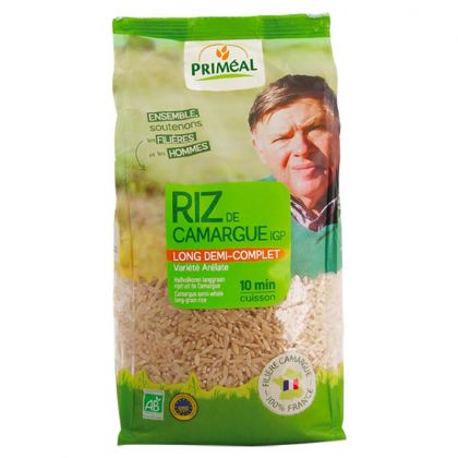 Riz long demi-complet de Camargue - 1kg