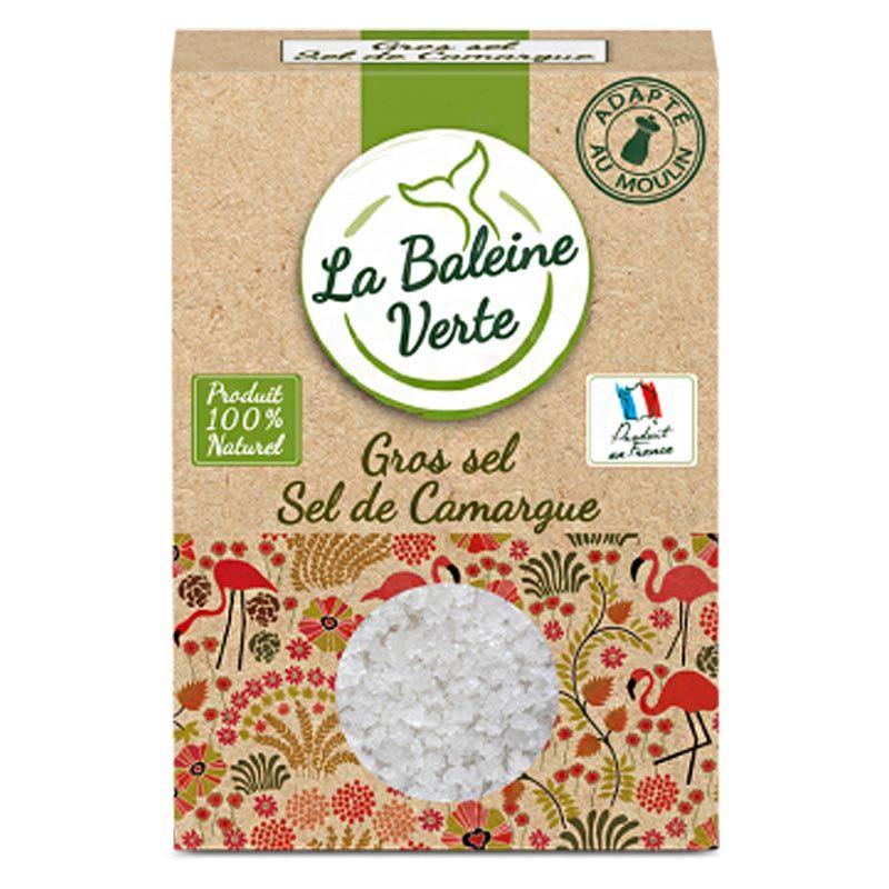 Gros sel de Camargue - 1kg, La Baleine verte