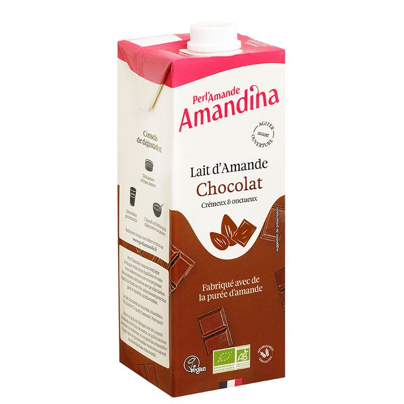 Lait d'amande chocolat 1L