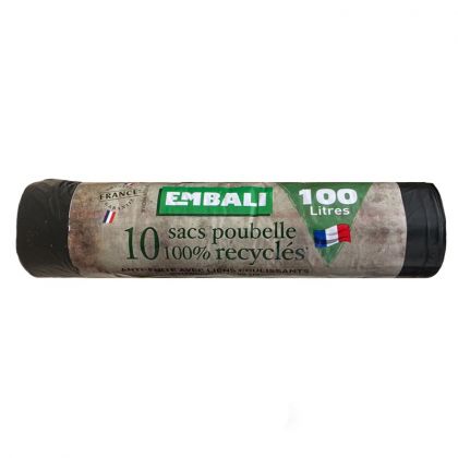 Sacs poubelle écologiques - 10x100L