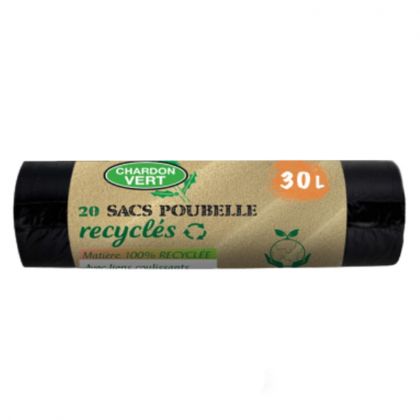 Sacs poubelle écologiques - 30x30L