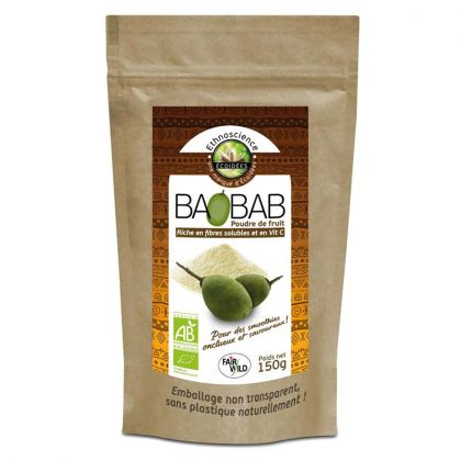 Baobab poudre de fruit bio - 150g
