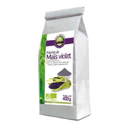 Farine de maïs violet bio - 400g
