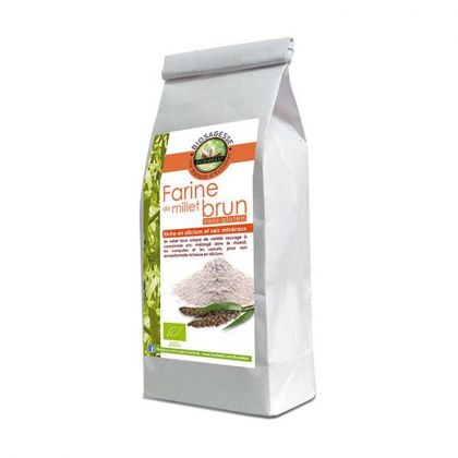 Farine de millet brun sauvage bio - 500g