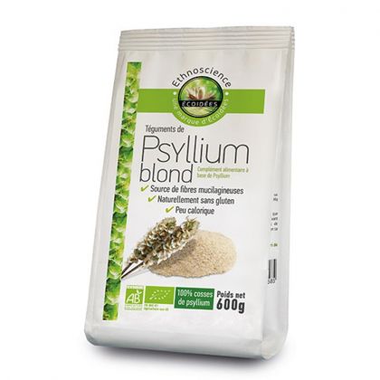 Psyllium blond en poudre - 600g