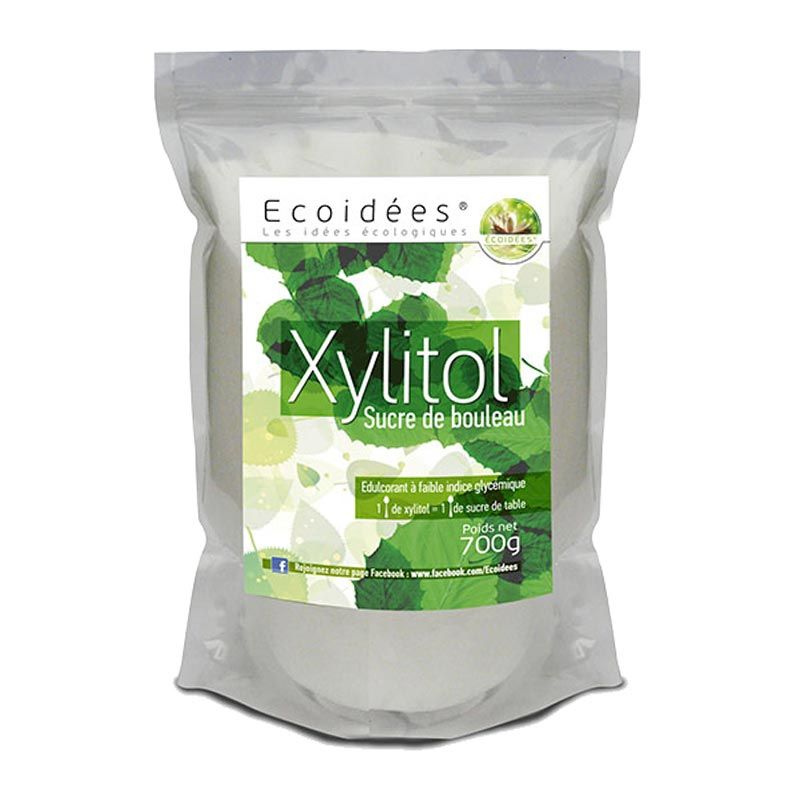 Xylitol (Sucre de bois de bouleau ) - 700g, Ecoidées