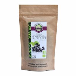 Baies d'aronia séchées bio - 150g