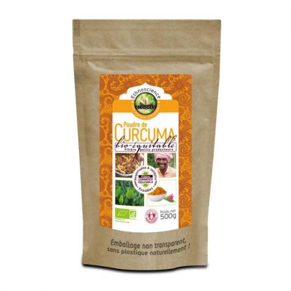 Curcuma en poudre bio - 500g