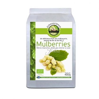 Mulberries Mûres Blanches bio - 400g