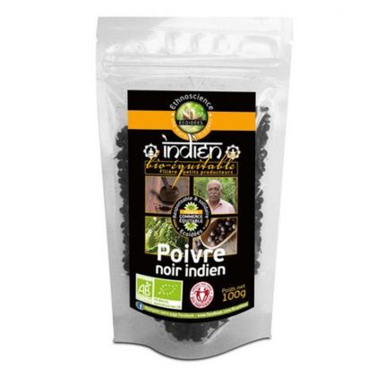 Poivre noir indien bio - 100g