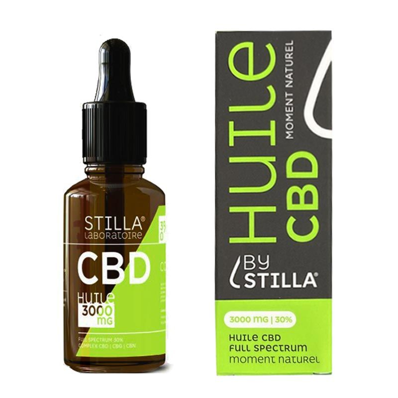 Huile de CBD 30% - Chanvre bio - 10mL