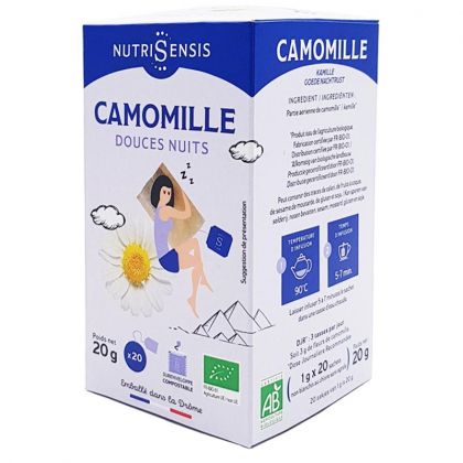 Infusion bio - Camomille - 20 sachets