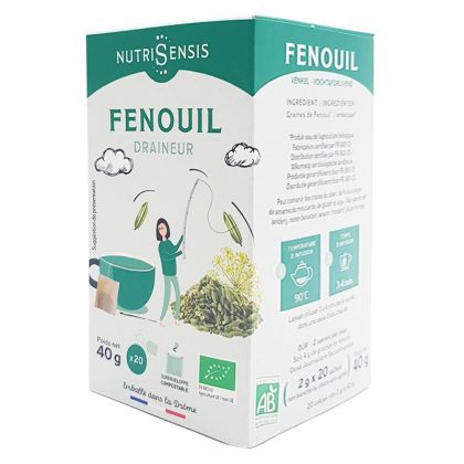 Infusion bio - Fenouil - 20 sachets