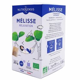 Infusion bio - Mélisse - 20 sachets