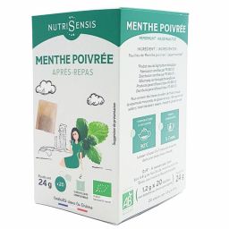Infusion bio - Menthe Poivrée - 20 sachets