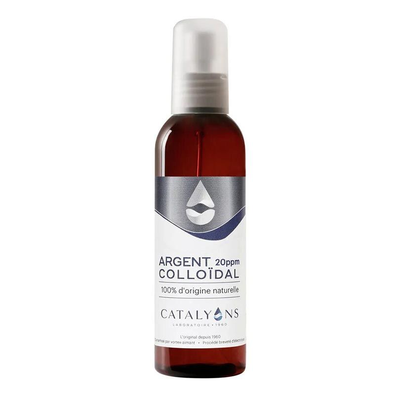 Argent colloïdal 20ppm - Vaporisateur de 150 ml